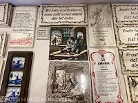 Ca. 33x tegeltjes o.a. spreuktegels, meerdere dezelfde - afbeelding 3 van  7