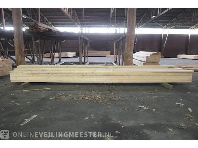 Ca. 34x vuren balk - afbeelding 1 van  9