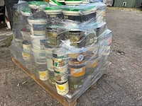 Ca. 350x lakverven en beits, o.a. sikkens en doelfray - afbeelding 3 van  3