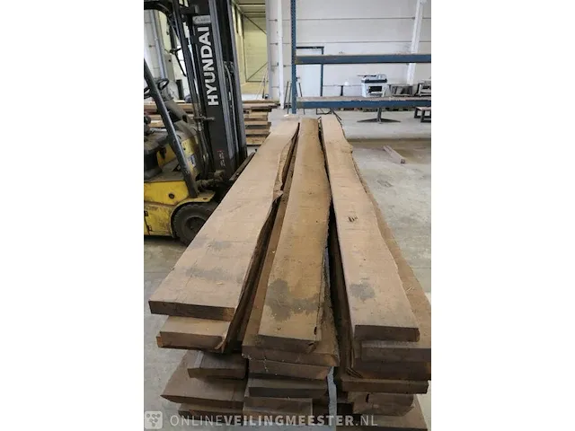 Ca. 35x eikenhouten plank - afbeelding 3 van  13