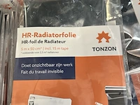 Ca. 35x hr-radiatorfolie 5 m x 50 cm incl. 15 m tape - afbeelding 3 van  4