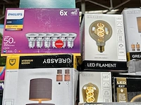 Ca. 35x verlichting w.o. led lamp, wandlamp, w.o. philips, osram, lucide - afbeelding 5 van  6