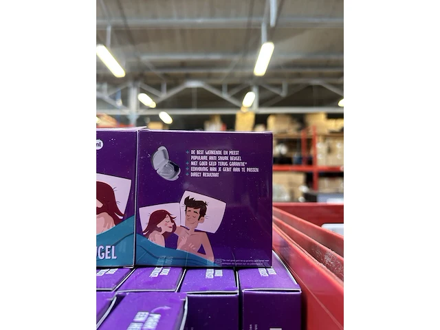 Ca. 360x anti snurk beugel met 10x krat - afbeelding 3 van  3