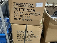 Ca. 360x opvouwbare rugtasjes, zandstra - afbeelding 3 van  3