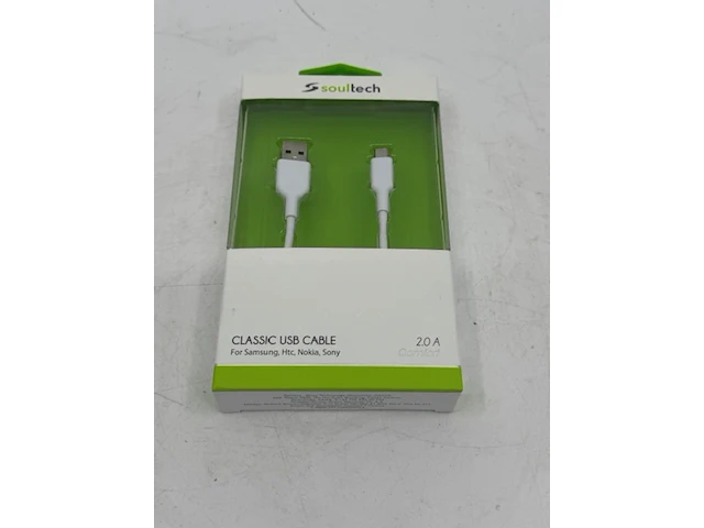 Ca. 360x usb lader met micro-usb laadsnoer soultech, dk021b - afbeelding 1 van  5