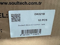 Ca. 360x usb lader met micro-usb laadsnoer soultech, dk021b - afbeelding 3 van  5
