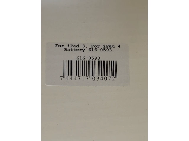 Ca. 36x batterij ipad - afbeelding 2 van  6