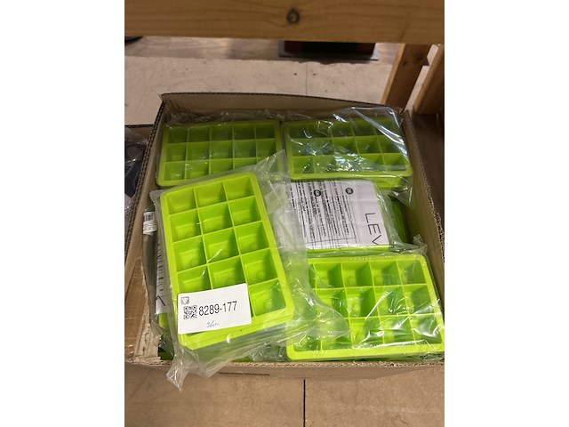 Ca. 36x siliconen ijsblokjesvorm, levivo - afbeelding 2 van  3