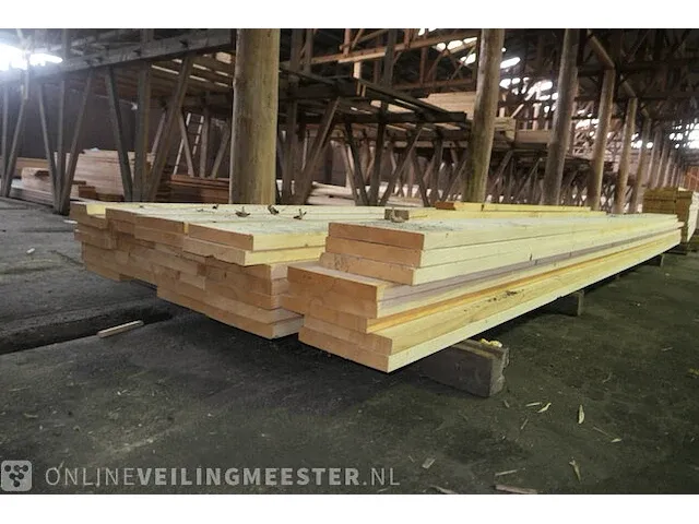 Ca. 36x vuren balk - afbeelding 2 van  7
