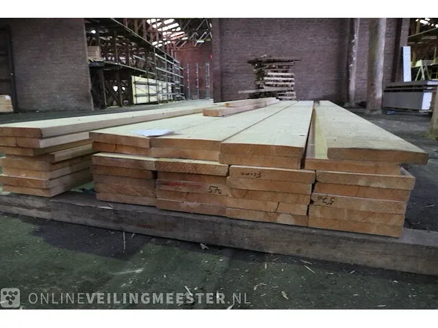 Ca. 36x vuren balk - afbeelding 6 van  7