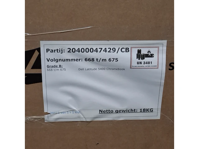 Ca. 38x chromebook, o.a acer/dell - afbeelding 6 van  19