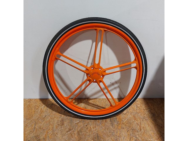 Ca. 38x classic wheel met massieve band, mobike - afbeelding 1 van  3