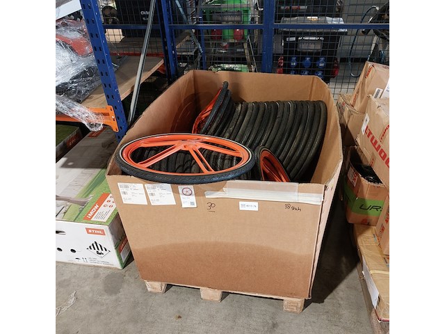 Ca. 38x classic wheel met massieve band, mobike - afbeelding 3 van  3