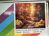 Ca. 38x diamond painting inclusief tools 40x50cm i-wannahave - afbeelding 3 van  7