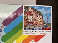 Ca. 38x diamond painting inclusief tools 40x50cm i-wannahave - afbeelding 6 van  7