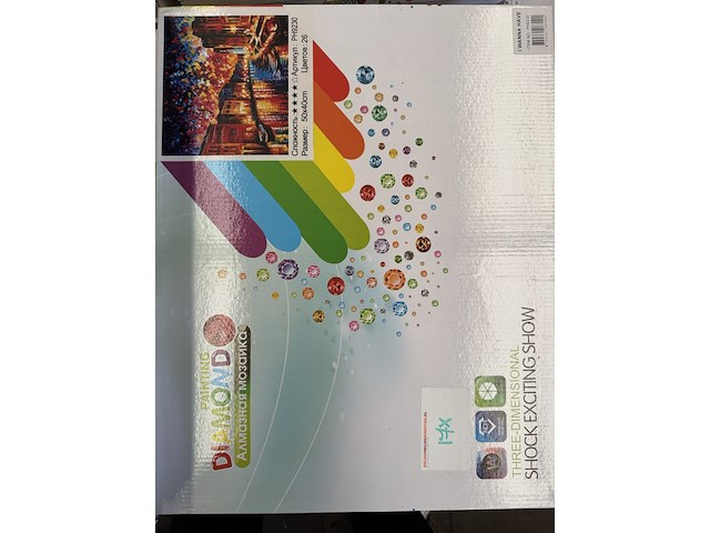 Ca. 38x diamond painting inclusief tools 40x50cm i-wannahave - afbeelding 5 van  7