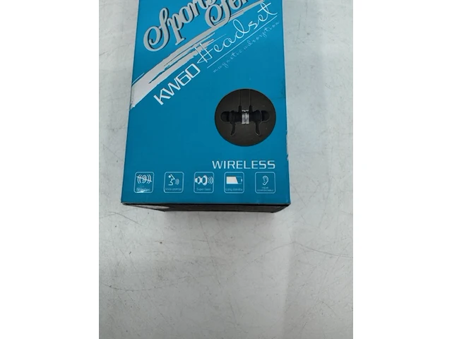 Ca. 38x draadloze in-ear headset konyicoi, kw60, zwart - afbeelding 4 van  5