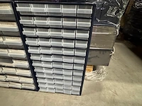 Ca. 39x assortibox 72-ladig en 24-ladig, raaco, blauw - afbeelding 1 van  4