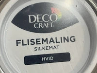 Ca. 39x blikken tegelverf, decocraft, mat - afbeelding 2 van  3