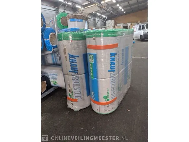 Ca. 39x rol divers isolatie materiaal knauf, diverse soorten - afbeelding 3 van  9