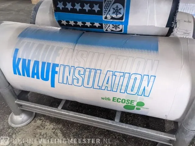 Ca. 39x rol divers isolatie materiaal knauf, diverse soorten - afbeelding 6 van  9