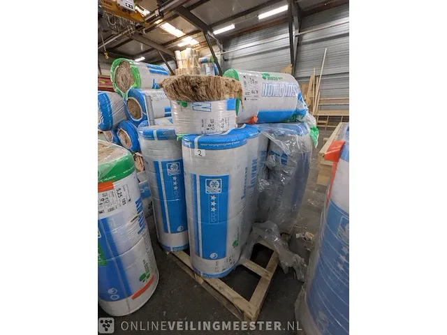 Ca. 39x rol divers isolatie materiaal knauf, diverse soorten - afbeelding 7 van  9