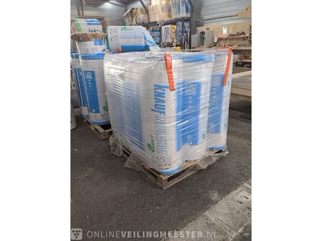 Ca. 39x rol divers isolatie materiaal knauf, diverse soorten - afbeelding 8 van  9