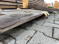 Ca. 3x partij hardhout, 21x140mm, lengte 530cm - afbeelding 2 van  3