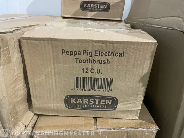 Ca. 400x electrische tandenborstel peppa pig - afbeelding 6 van  7