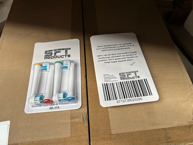 Ca. 400x set opzetborstels geschikt voor o.a. oral-b - afbeelding 1 van  3
