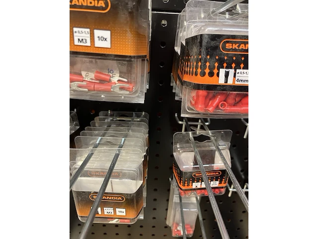Ca. 400x skandia + profiel diverse kabelschoenen blister - afbeelding 3 van  6