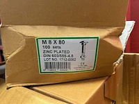 Ca. 400x slotboutset m 8 x 80 verzinkt - afbeelding 4 van  4