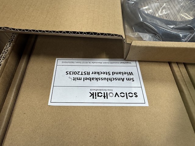 Ca. 40x aansluitsnoer met stekker 5 meter solovoltaik - afbeelding 4 van  4