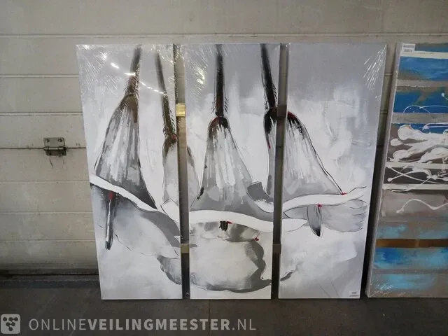 Ca. 40x afbeelding op canvas - afbeelding 2 van  5