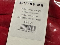 Ca. 40x broek en 38x colbert, suitss me, off-beat, barbados cherry - afbeelding 2 van  8