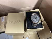 Ca. 40x dameshorloge met metalen schakelband, berydale, bd701-1 - afbeelding 1 van  6