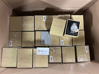 Ca. 40x dameshorloge met metalen schakelband, berydale, bd701-1 - afbeelding 4 van  6