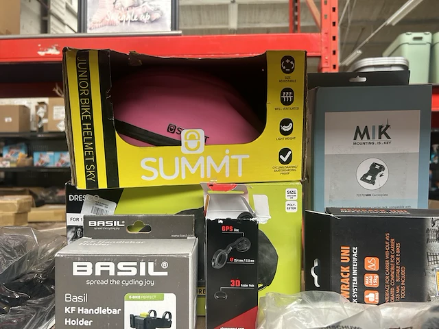 Ca. 40x diverse fietsonderdelen en -accessoires, w.o. axa, basil, bosch, thule - afbeelding 9 van  13
