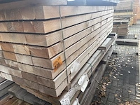 Ca. 40x douglas balken fijnbezaagd, 75x200mm, lengte 300cm - afbeelding 4 van  4