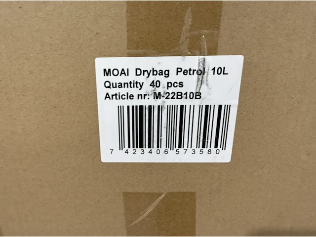 Ca. 40x drybag petrol 10liter, moai - afbeelding 5 van  6