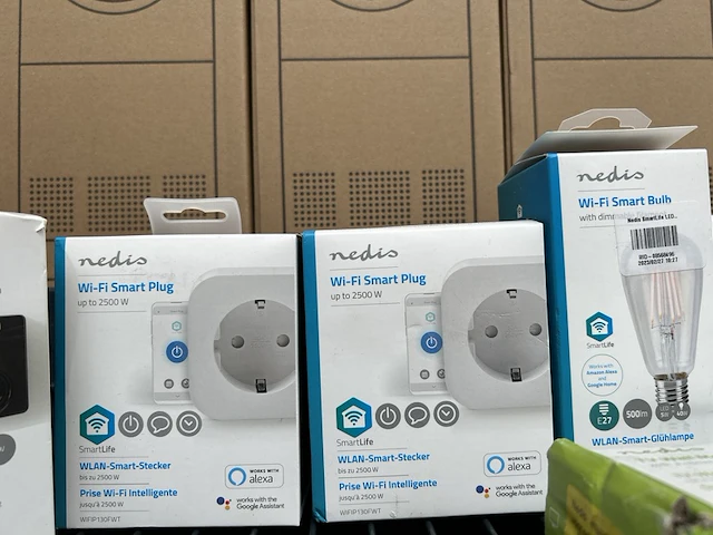 Ca. 40x elektronica w.o. wi-fi stekkers, alarmen, timers nedis - afbeelding 7 van  8