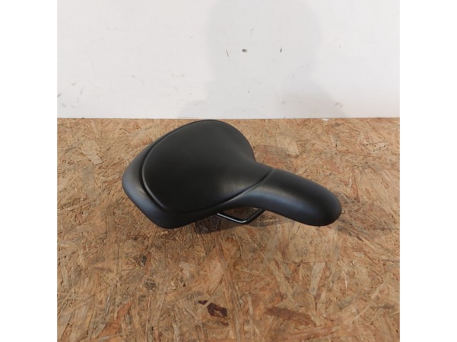 Ca 40x fietszadel (stevig), classic, zwart - afbeelding 1 van  4