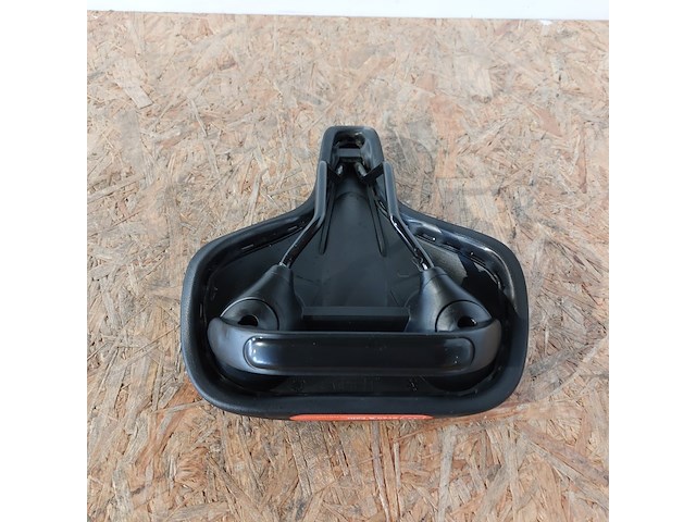 Ca 40x fietszadel (stevig), classic, zwart - afbeelding 2 van  4