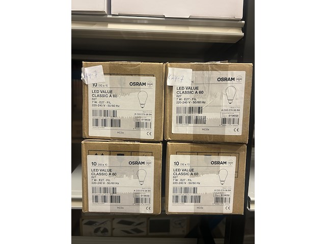 Ca. 40x led lamp, 5x led spot - afbeelding 2 van  6