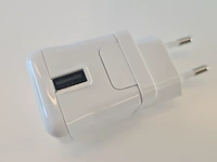 Ca. 40x partij van voedingadapter usb 5v 2a ktec, wit - afbeelding 4 van  4