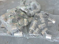 Ca. 40x pex koppeling 32mm x1 duims wartelmoer, ifan, 2023 - afbeelding 6 van  7