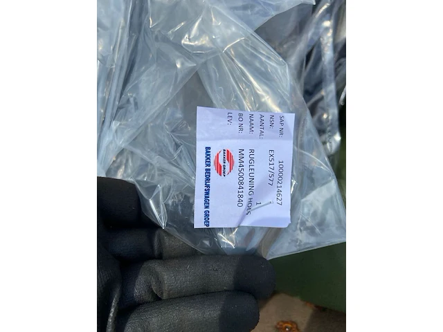 Ca. 40x rugleuning hoes , bakker groep, mm4500841840, zwart - afbeelding 14 van  14
