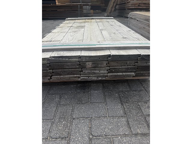 Ca. 40x zweeds rabat | douglas | 1.2/2,7 x 19,5 x 200 cm - afbeelding 2 van  2