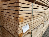 Ca. 42x douglas balken fijnbezezaagd, 50x150mm, lengte 300cm - afbeelding 4 van  4