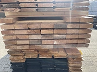 Ca. 42x douglas balken geschaafd, 45x145mm, lengte 4/300cm, 38/400cm - afbeelding 2 van  2